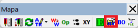 Widok paletki mapy Widok paletki mapy
