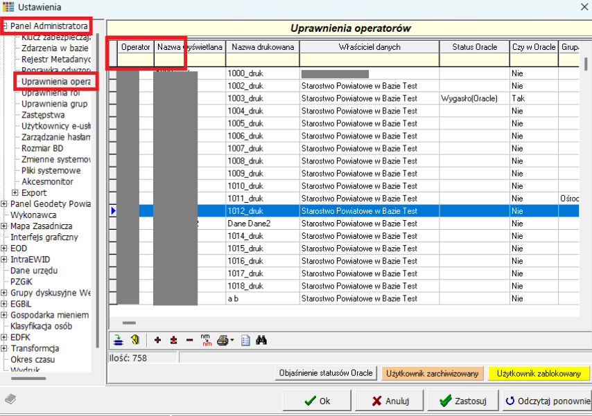 Widok okna ustawień z zaznaczonym polem wyszukiwania Widok okna ustawień z zaznaczonym polem wyszukiwania