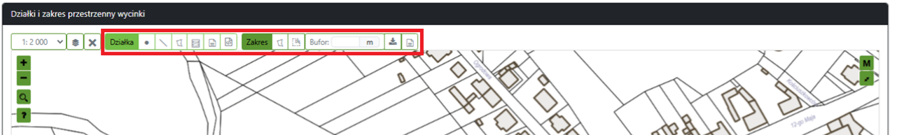 Widok części wniosku Widok części wniosku
