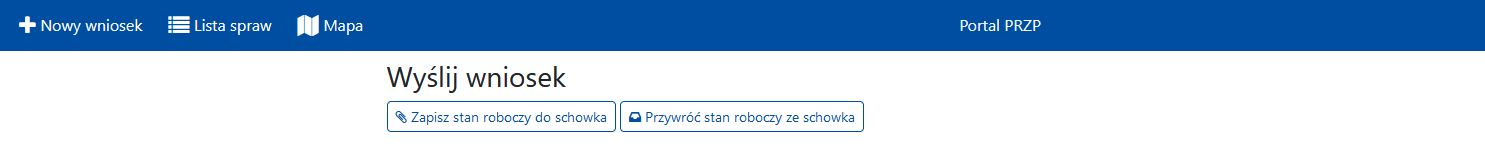 Widok opcji portalu Widok opcji portalu